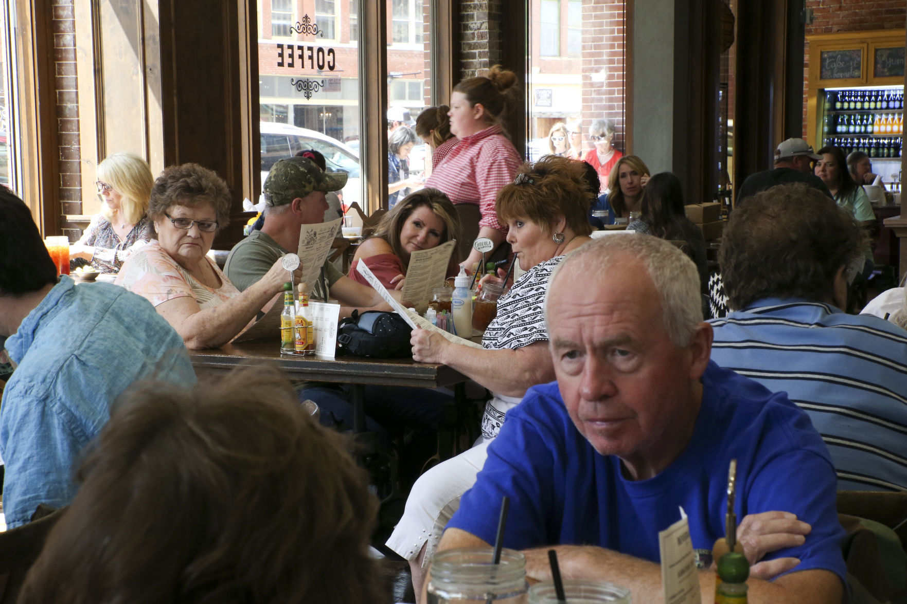 Eating at the Deli